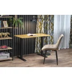 Desk B 53 golden oak / black order